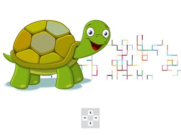 Turtle graphics library in Blazor using the HTML canvas tag